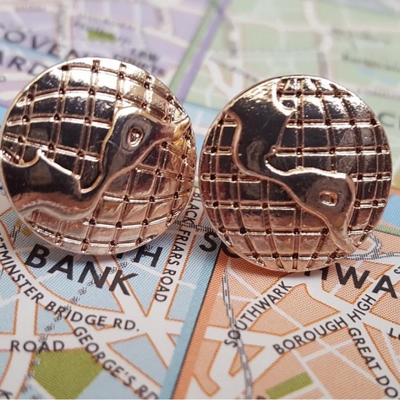 Rose Gold Necklace and Earrings Set Ring, Necklace, Earrings - Picture 4 of 9